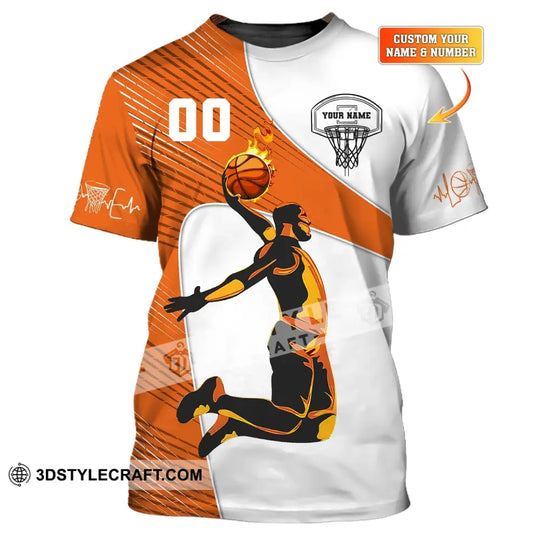 Man Shirt, Custom Name and Number Basketball Shirt, Basketball Fire, Basketball Club Shirt style option 1
