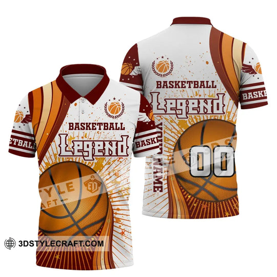 Man Shirt, Custom Name and Number Basketball T-Shirt, Basketball Legend, Gift for Basketball Player style option 4