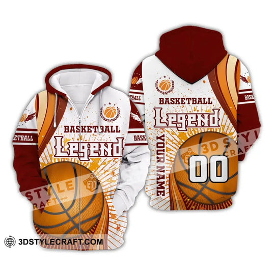 Man Shirt, Custom Name and Number Basketball T-Shirt, Basketball Legend, Gift for Basketball Player style option 3