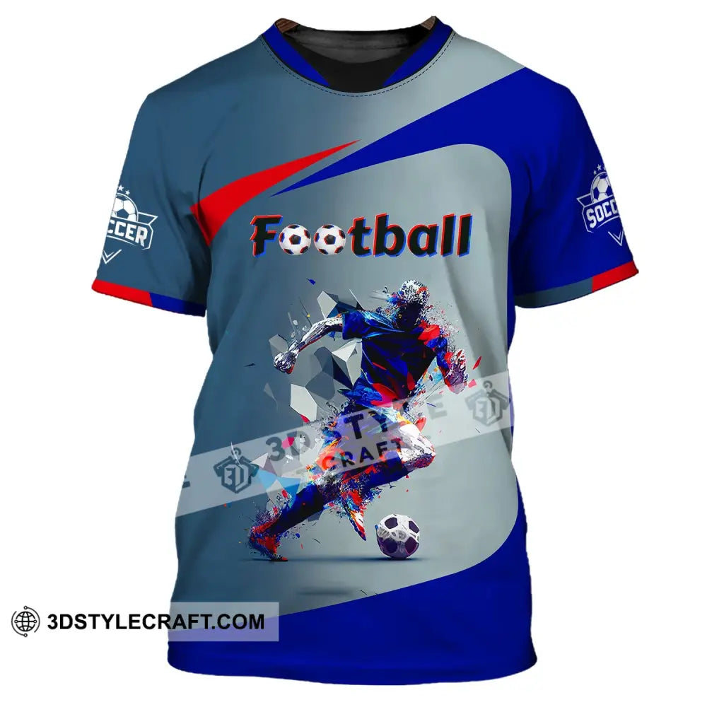 Man Shirt Custom Name And Number Football Gift For Lover T-Shirt