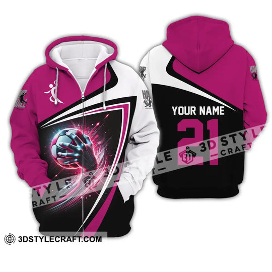 Man Shirt, Custom Name and Number Handball Shirt, Handball Polo Long Sleeve, Handball Club Uniform, Handball Lover Gift style option 3