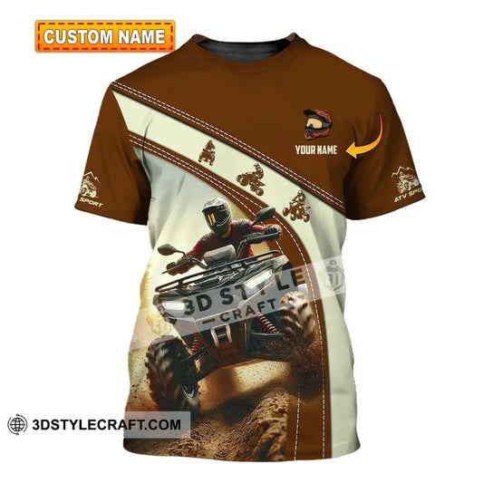 Man Shirt Custom Name Atv Sport Hoodie Polo Long Sleeve T-Shirt