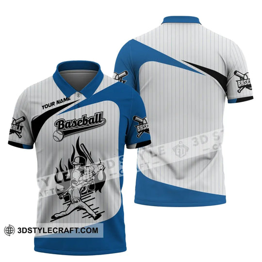 Man Shirt, Custom Name Baseball Shirt, Baseball Polo Long Sleeve Hoodie, Baseball Player Gift style option 4