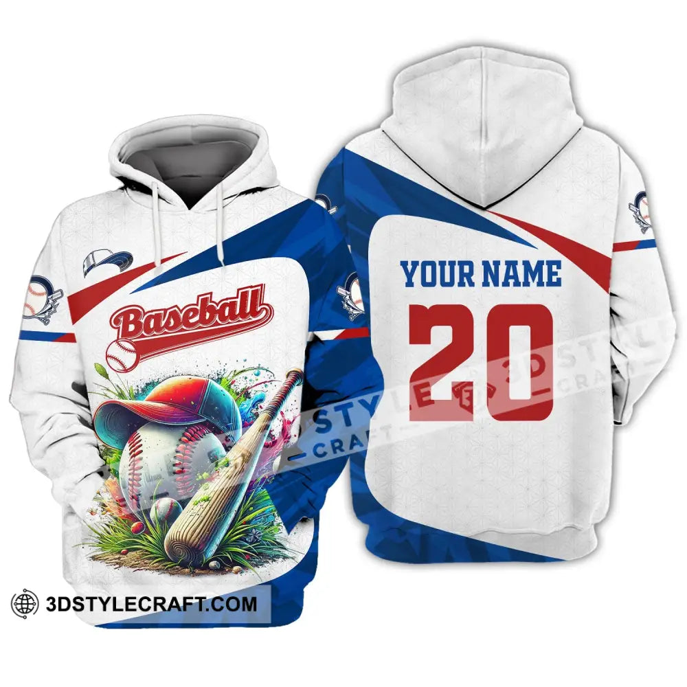 Man Shirt Custom Name Baseball Team T-Shirt Hoodie Long Sleeve Lover Apparel / S T-Shirt