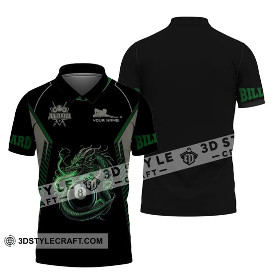 Man Shirt, Custom Name Billiards Shirt, Billiards Polo Shirt, Billiards Shirt, Shirt For Billiards Players style option 4