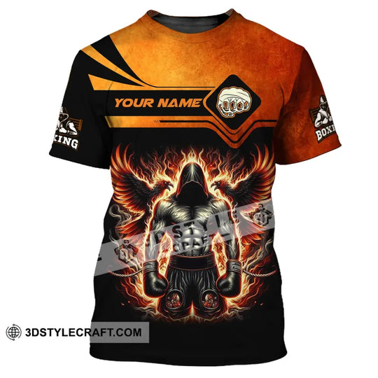 Man Shirt, Custom Name Boxing Shirt, Boxing Man Shirt, Gift for Boxing Lover style option 2