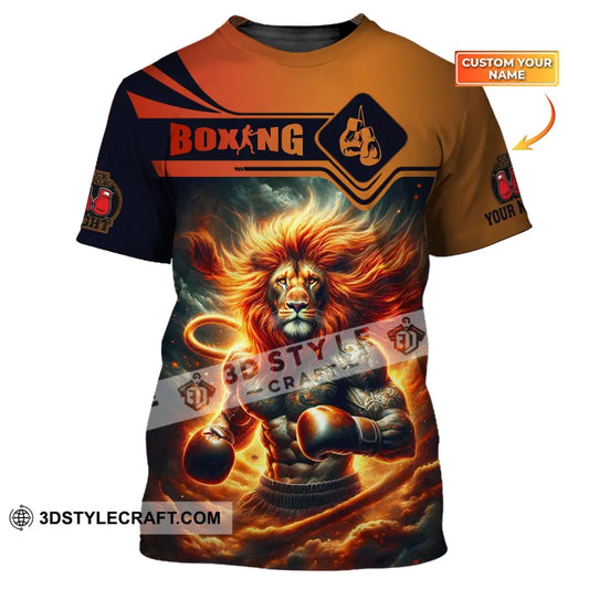 Man Shirt Custom Name Boxing T-Shirt Hoodie Polo Gift For Lover