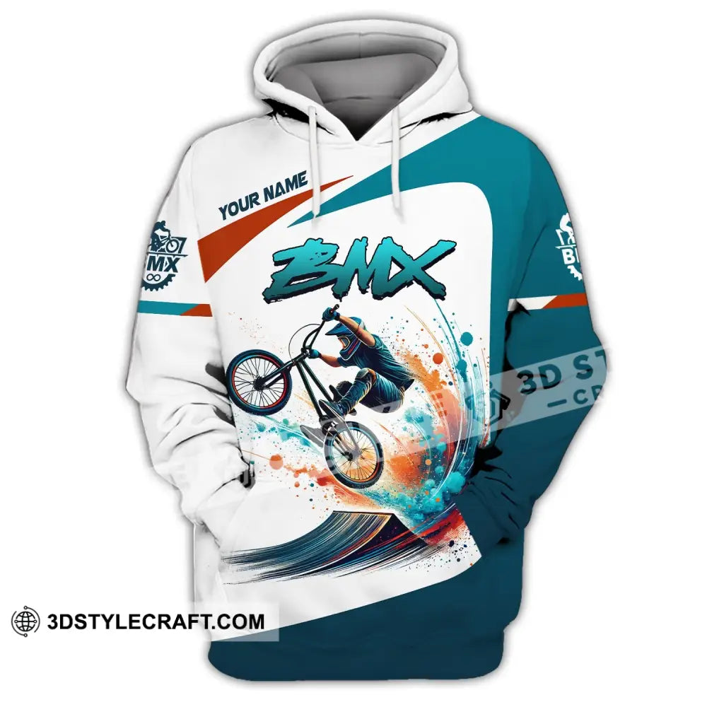 Man Shirt Custom Name For Mountain Bike Lover Polo Long Sleeve Gift Hoodie / S T-Shirt