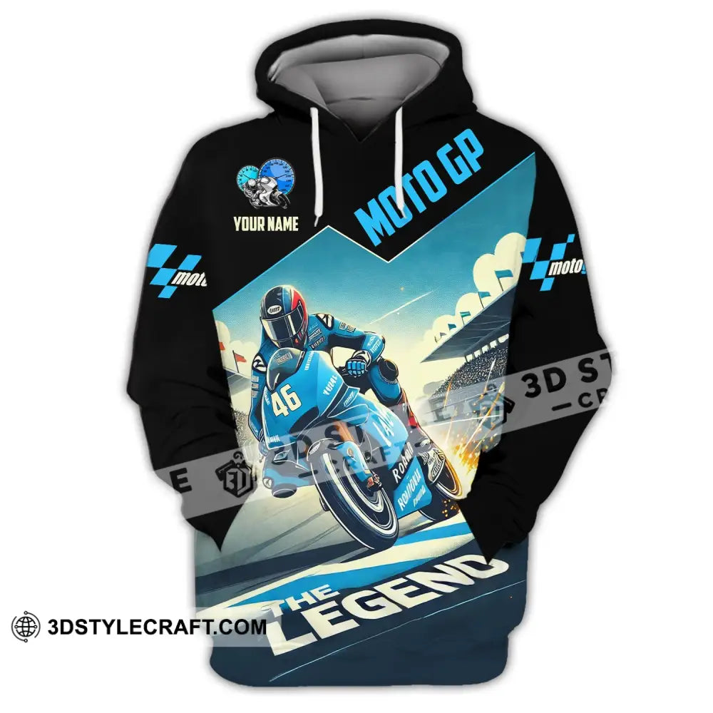 Man Shirt Custom Name Motogp Polo Long Sleeve Gift Hoodie / S T-Shirt