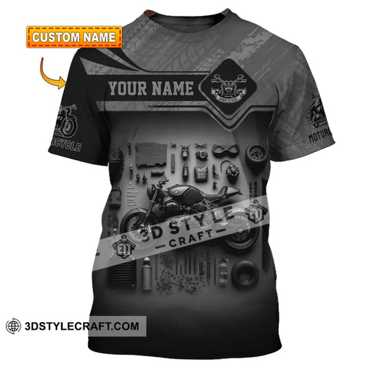 Man Shirt, Custom Name Motorcycle Shirt, Motorcycle Lover Hoodie Shirt Polo Long Sleeve Shirt style option 1