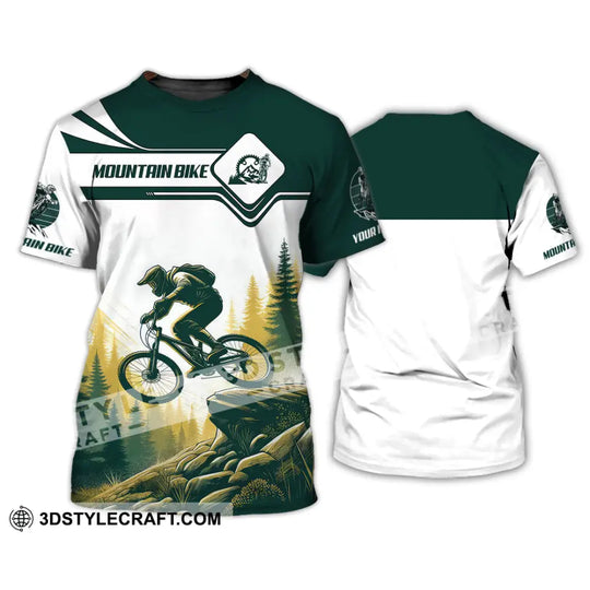 Man Shirt, Custom Name Mountain Bike Shirt, Mountain Bike Lover Hoodie Shirt Polo Long Sleeve Shirt style option 2