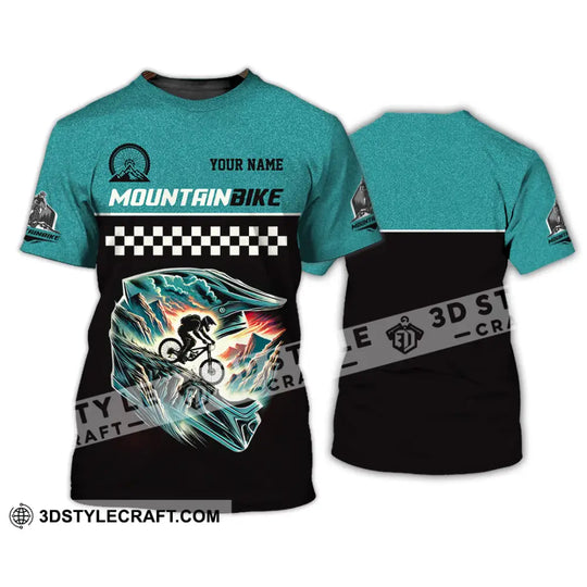 Man Shirt, Custom Name Mountain Bike Shirt, Mountain Bike Lover Hoodie Shirt Polo Long Sleeve Shirt style option 2