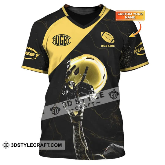 Man Shirt, Custom Name Rugby Football Shirt, Rugby Football Apparel style option 1