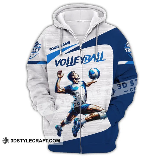 Man Shirt, Custom Name Volleyball Player Shirt, T-Shirt for Volleyball Lover, Volleyball Team Uniform style option 3