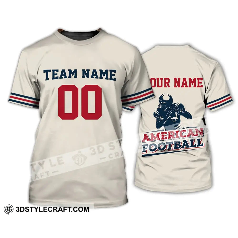 Man Shirt - Custom Rugby Football T-Shirt American Clothing / S T-Shirt