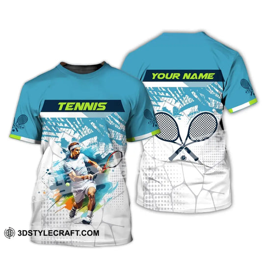 Man Shirt, Custom Tennis Shirt, Tennis Club Shirt, Gift for Tennis Player, Tennis Gifts style option 2