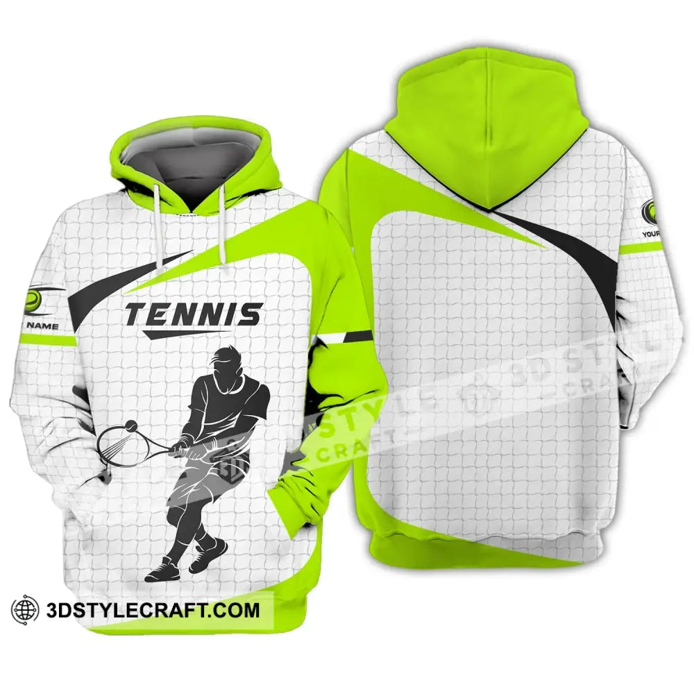 Man Shirt Tennis T-Shirt Lover Gift Player Apparel Hoodie / S