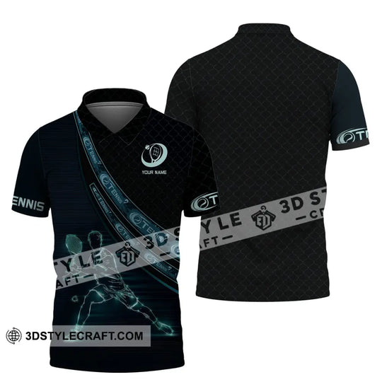 Man Shirt, Tennis Shirt, Tennis T-Shirt, Tennis Lover Gift, Tennis Player Apparel style option 3