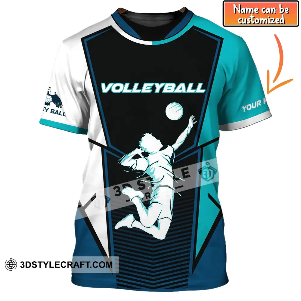 Man Shirt Volleyball Custom Team T-Shirt For Club Gift Players