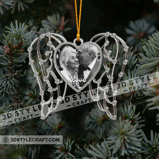 Memorial Christmas Home Decor, Christmas Ornament, Personalized Ornament style option 4