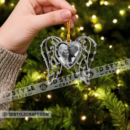 Memorial Christmas Home Decor, Christmas Ornament, Personalized Ornament style option 3