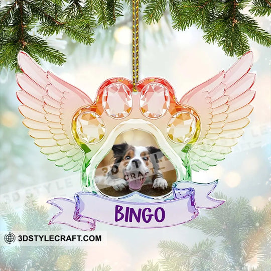 Memorial Pet Christmas Home Decor, Christmas Ornament, Personalized Ornament style option 2