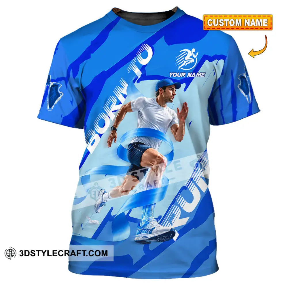 Men Shirt - Custom Born To Run Shirt - T-shirt