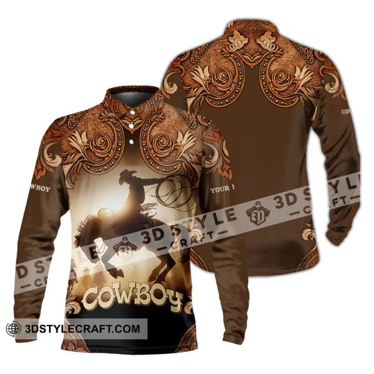 Men Shirt - Custom Cowboy Shirt style option 4