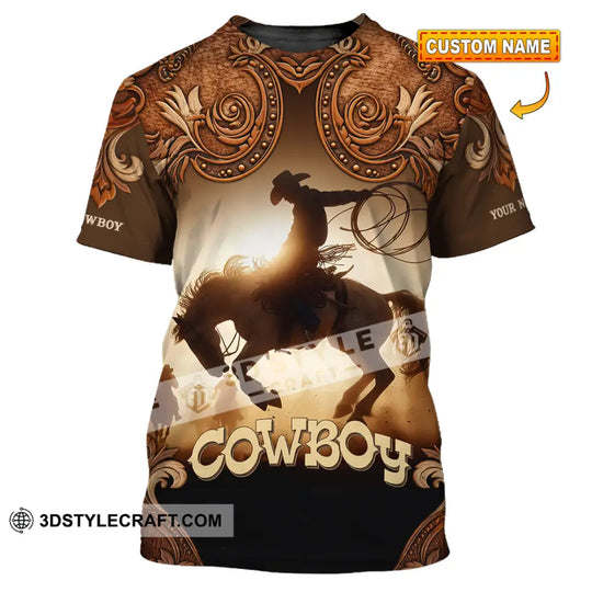 Men Shirt - Custom Cowboy Shirt style option 1