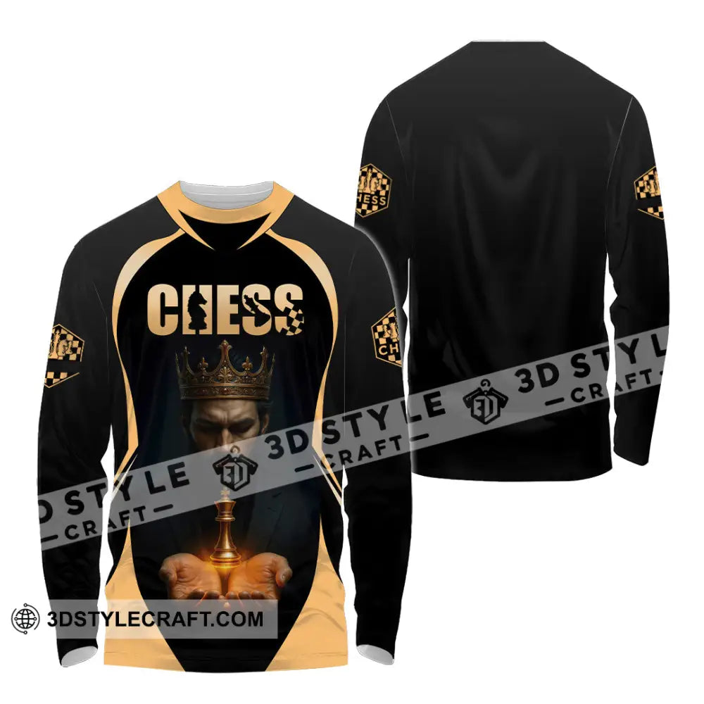 Men Shirt - Custom Guess Player Shirt King Of Guess Long Sleeve Shirt / S T-shirt
