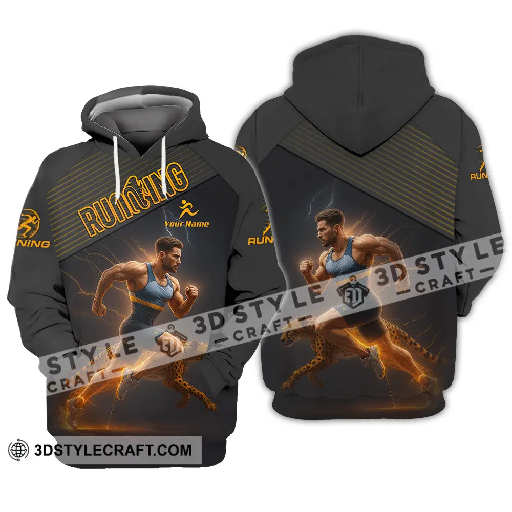 Men Shirt - Custom Man Running Shirt Hoodie / S T-shirt