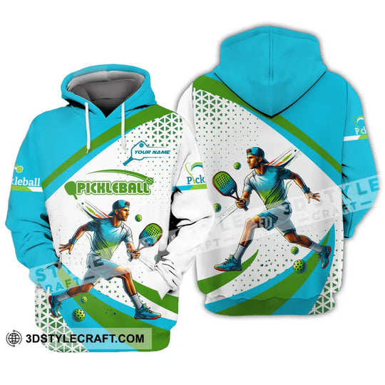 Men Shirt - Custom Name Sport Shirt, Pickleball Classic Shirt style option 3