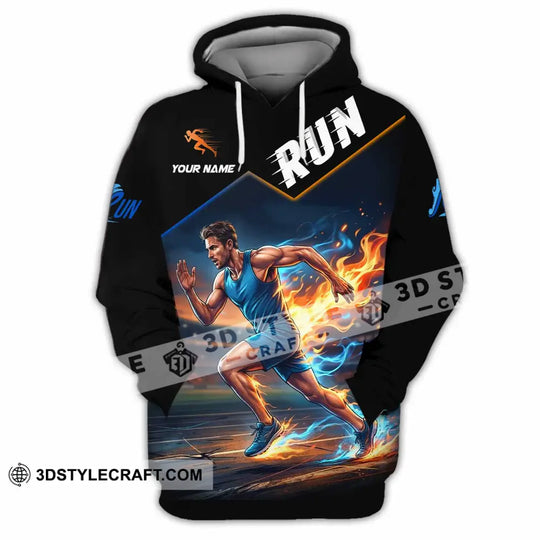 Men Shirt - Custom Run Shirt style option 3