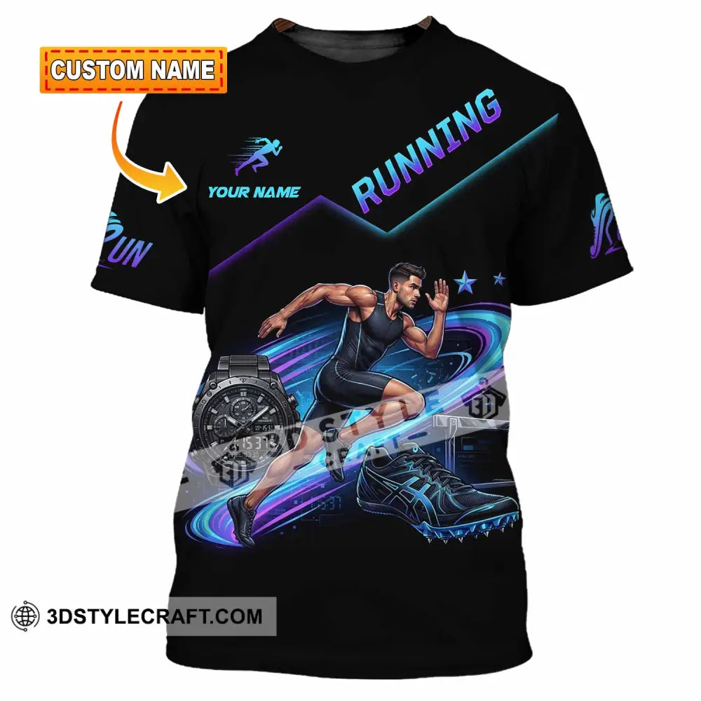 Men Shirt - Custom Running Shirt - T-shirt