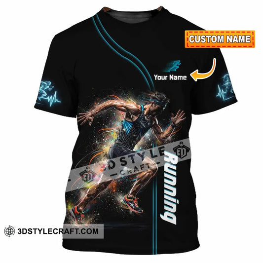 Men Shirt - Custom Running Shirt - T-shirt