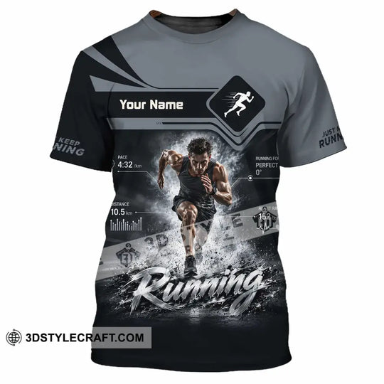 Men Shirt - Custom Running Shirt style option 2