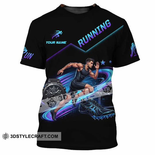 Men Shirt - Custom Running Shirt style option 2