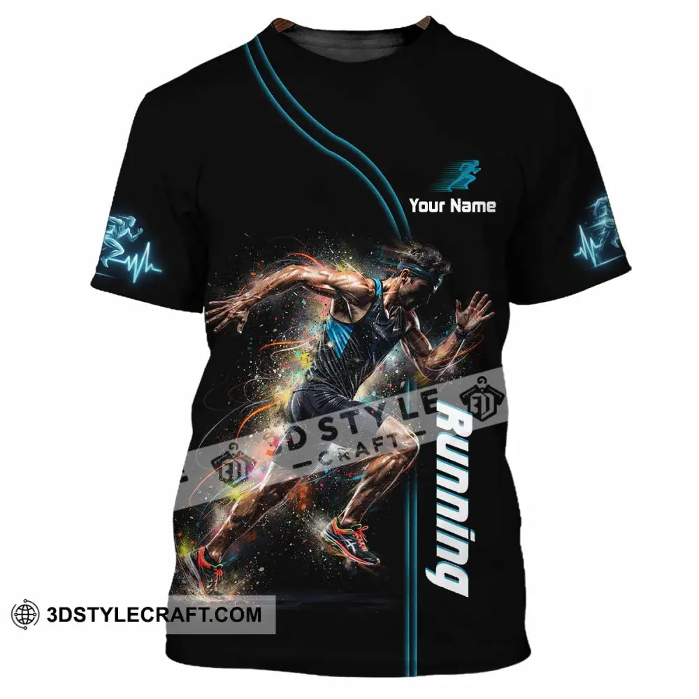 Men Shirt - Custom Running Shirt - T-Shirt / S - T-shirt