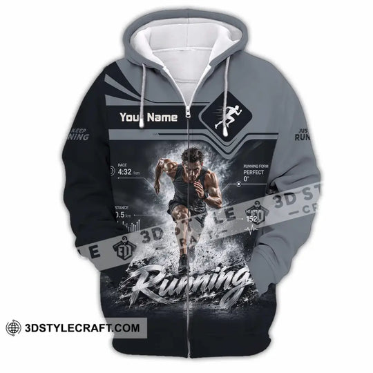 Men Shirt - Custom Running Shirt style option 4
