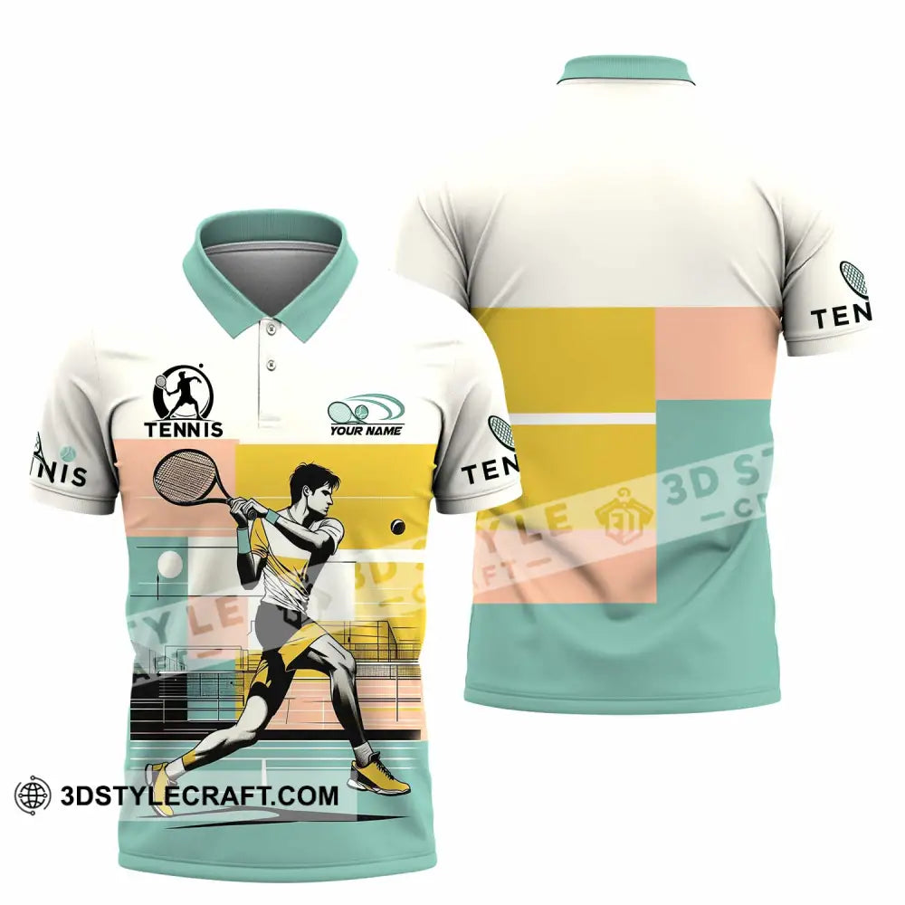 Men Shirt Custom Tennis Sport Shirt Polo Shirt / S T shirt