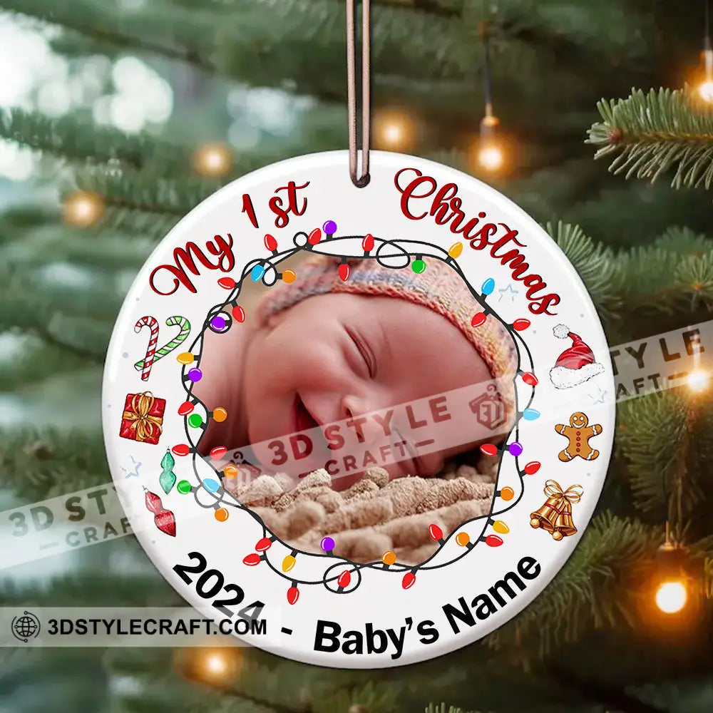 My First Christmas Ornament Personalized