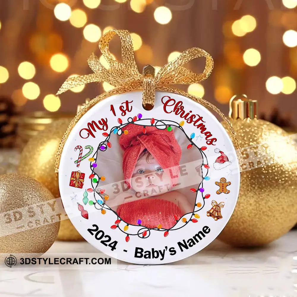 My First Christmas Ornament Personalized