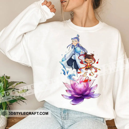 Nezha And Ao Bing Basic Design Hoodie style option 2