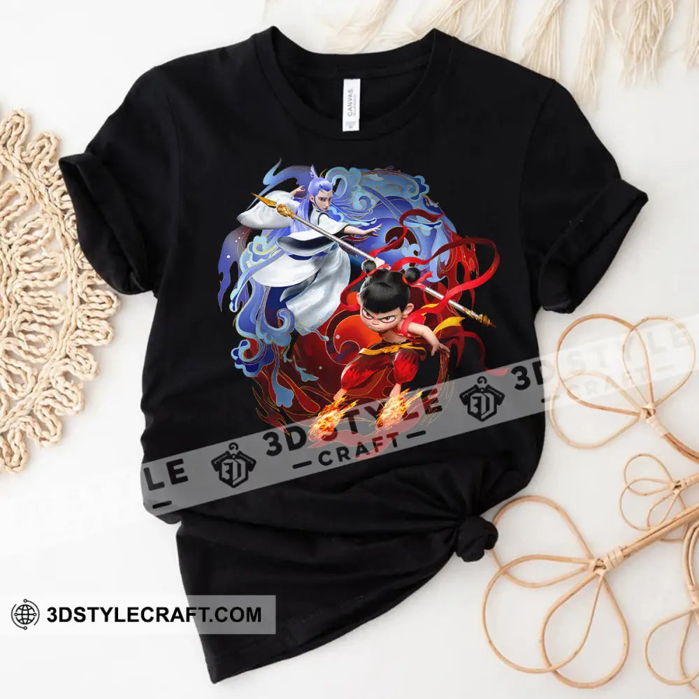 Nezha And Ao Bing Basic Design Sweatshirt Apparel