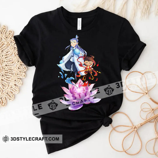 Nezha And Ao Bing Basic Design T-Shirt style option 3