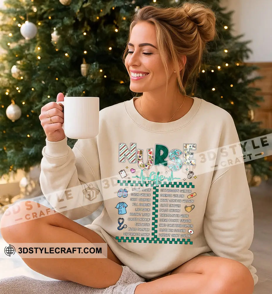 Nurse Life Gift For Nurse T-Shirt Apparel