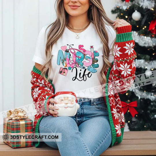 Nurse Life, Gift For Nurse T-Shirt style option 1