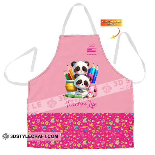 Personalized Apron Teacher Joymuu Cooking Apparel Chef