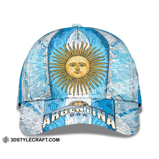Personalized Cap, Customized Argentina Classic Cap style option 2