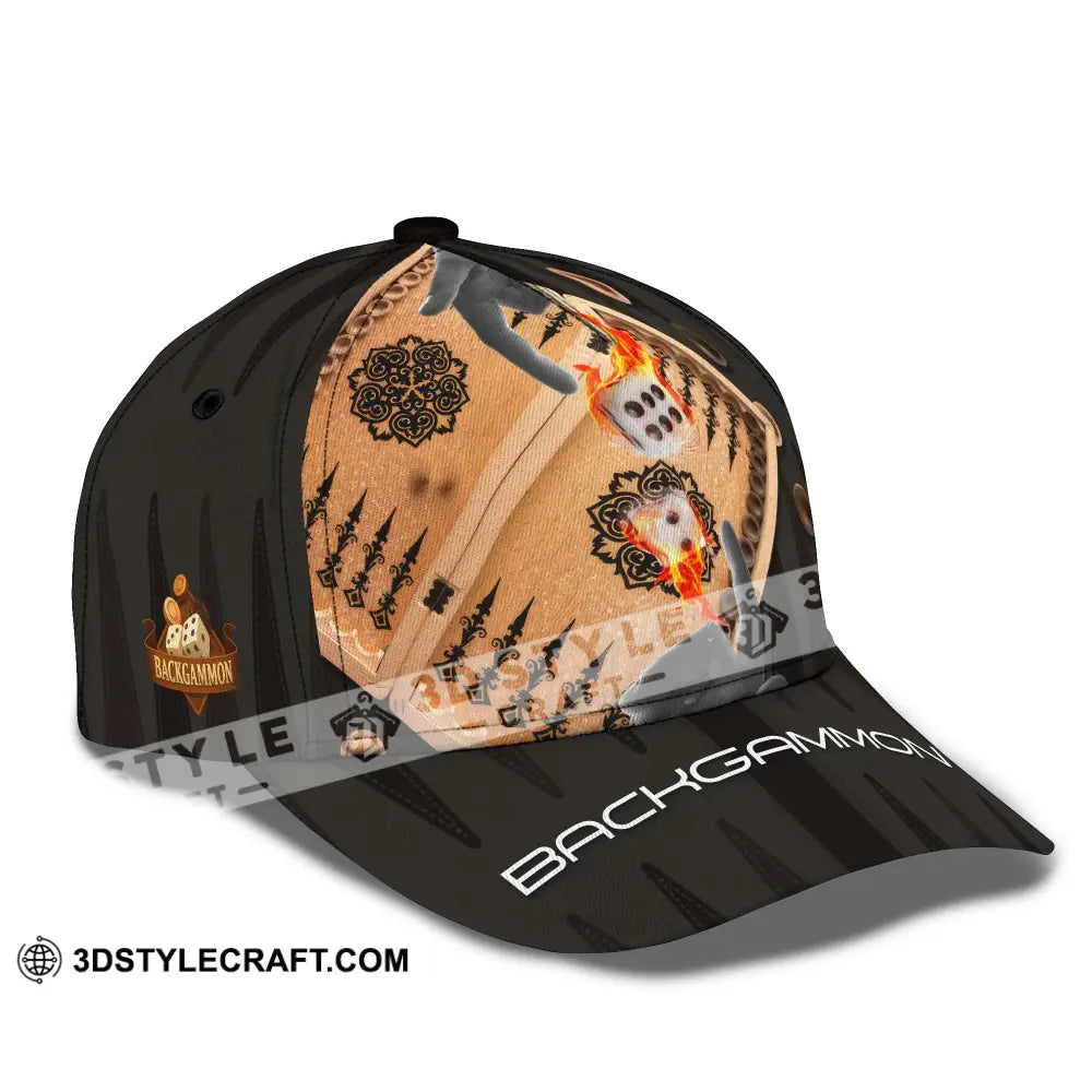 Personalized Cap Customized Backgammon Classic Cap CLASSIC CAP / UNIVERSAL FIT Cap